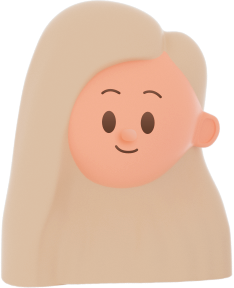 3D Simple Young Girl Head 